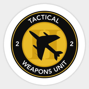 RAF No. 2 Tactical Weapons Unit Patch Sticker